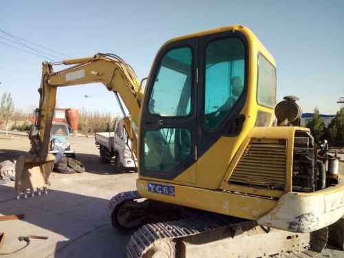 内蒙古出售转让二手10000小时2006年玉柴YC65挖掘机