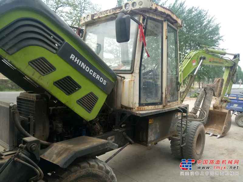 山西出售转让二手4500小时2012年犀牛重工轮挖XNW44180挖掘机