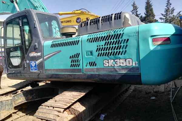山西出售转让二手8500小时2011年神钢SK350LC挖掘机