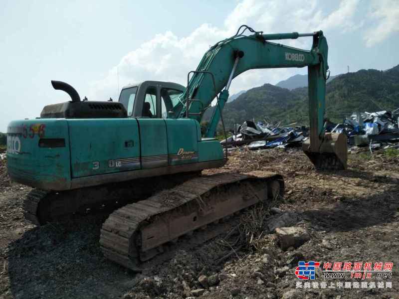 重庆出售转让二手7500小时2007年神钢SK250LC挖掘机