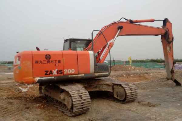 浙江出售转让二手8000小时2007年日立ZX200挖掘机