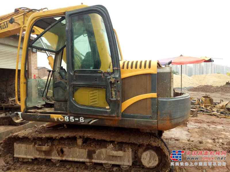 广西出售转让二手1365小时2011年玉柴YC85挖掘机