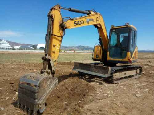 内蒙古出售转让二手5800小时2010年三一重工SY75C挖掘机