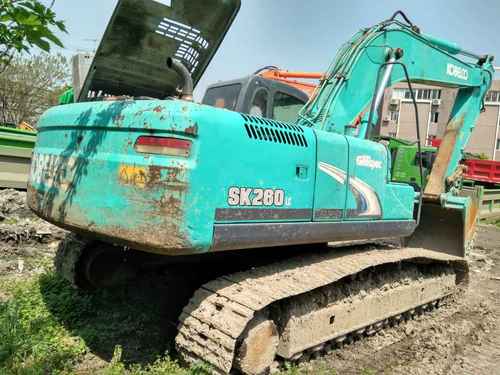 浙江出售转让二手6600小时2009年神钢SK260LC挖掘机