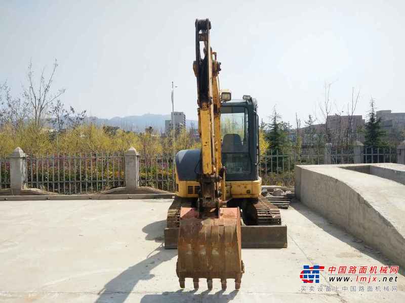 山东出售转让二手5159小时2007年小松PC55MR挖掘机