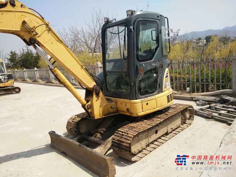 山东出售转让二手5159小时2007年小松PC55MR挖掘机