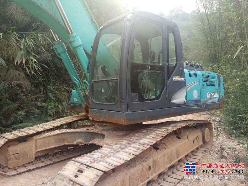 广东出售转让二手8770小时2010年神钢SK260LC挖掘机