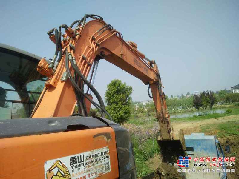 湖北出售转让二手6000小时2007年日立ZX75US挖掘机