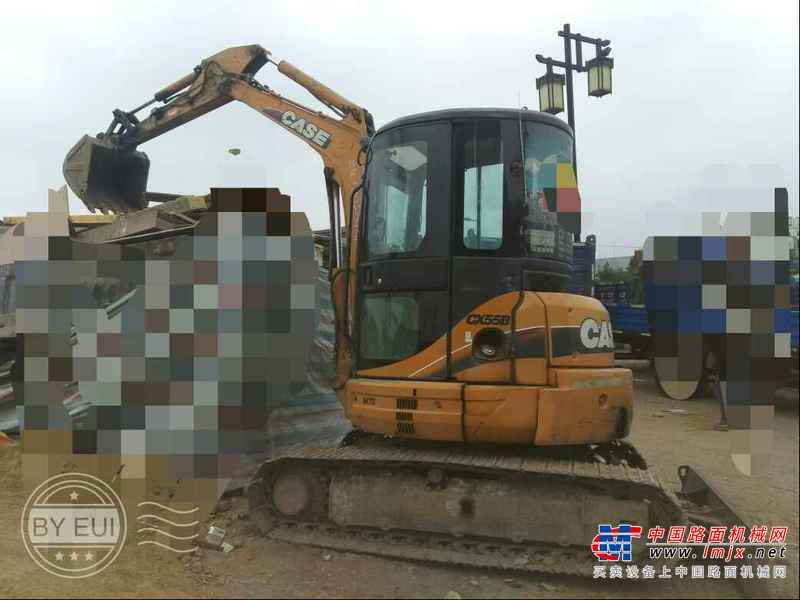 山西出售转让二手7000小时2008年凯斯CX55B挖掘机