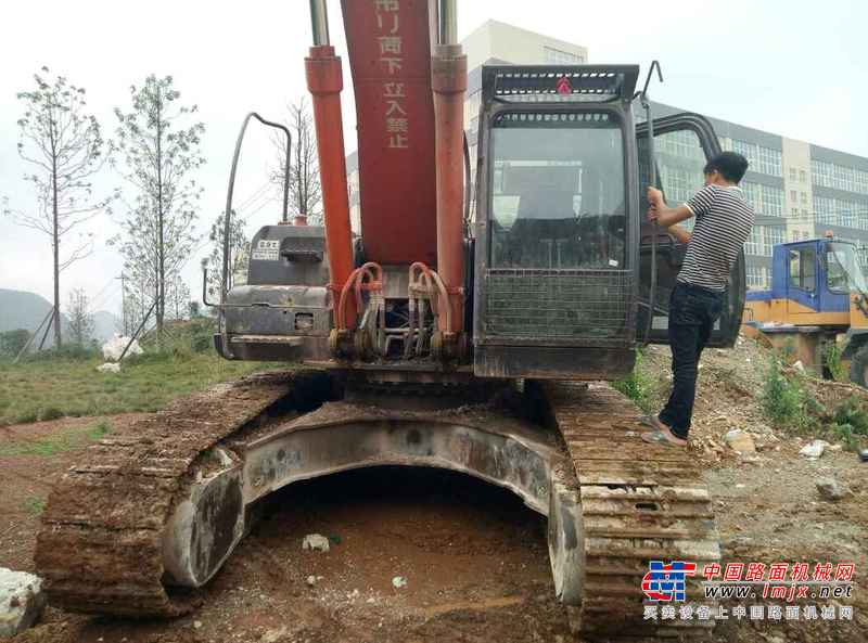 贵州出售转让二手8000小时2010年日立ZX350LCK挖掘机