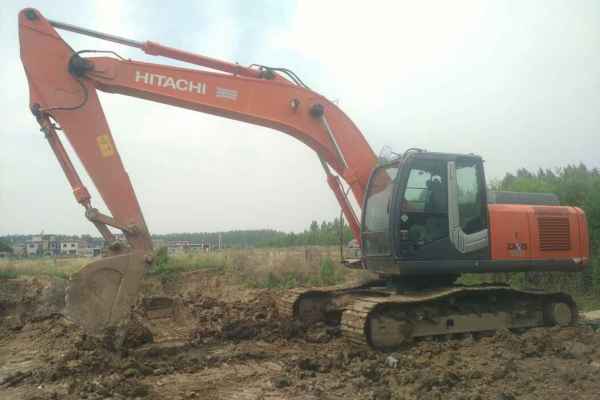 陕西出售转让二手5400小时2010年日立ZX240挖掘机