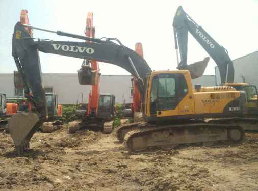 陕西出售转让二手5652小时2011年沃尔沃EC240BLC挖掘机