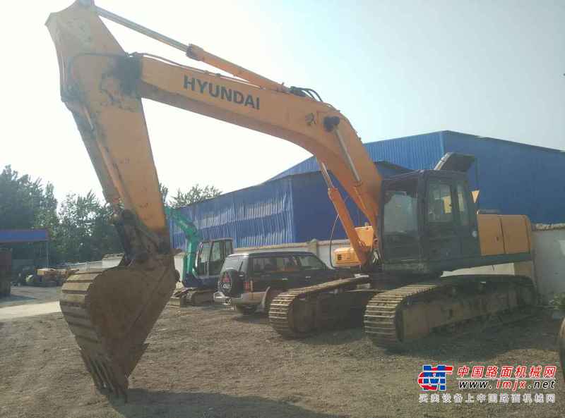 陕西出售转让二手6340小时2011年现代R305LC挖掘机