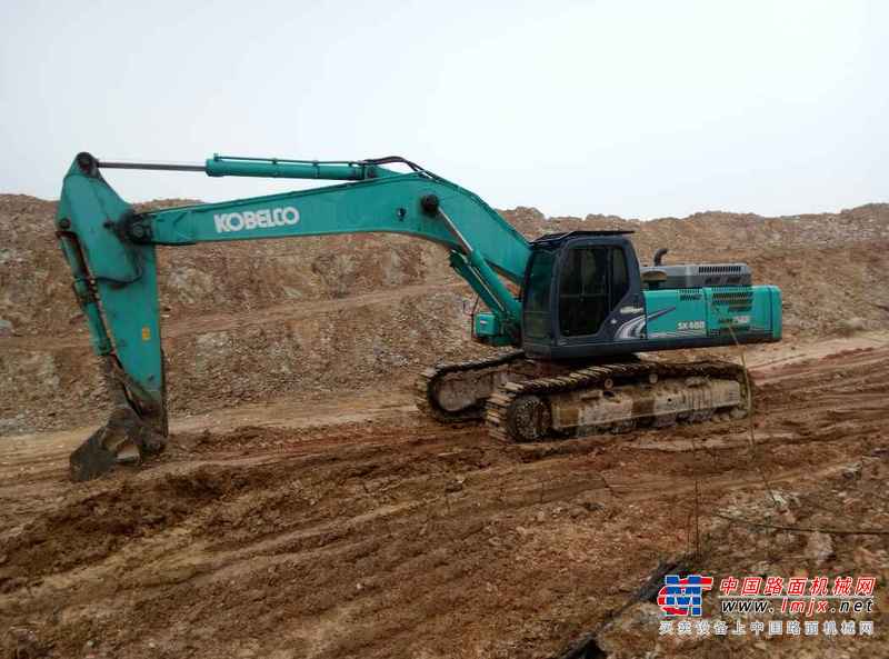 湖北出售转让二手6800小时2011年神钢SK460挖掘机