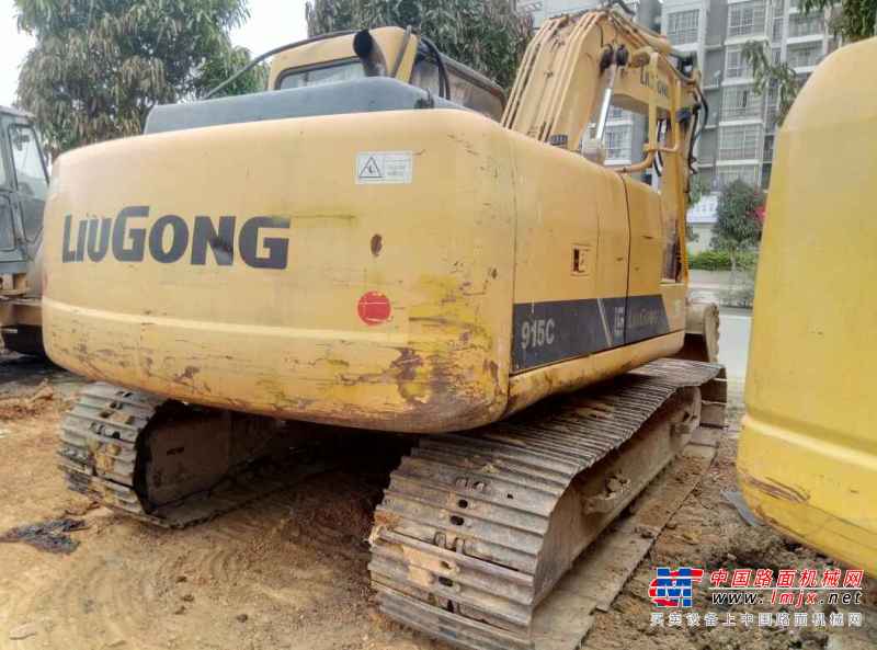 广西出售转让二手10130小时2010年柳工CLG915C挖掘机