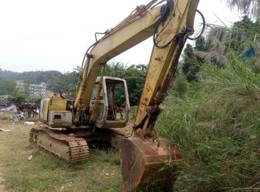 广东出售转让二手12800小时2003年住友SH120A2挖掘机