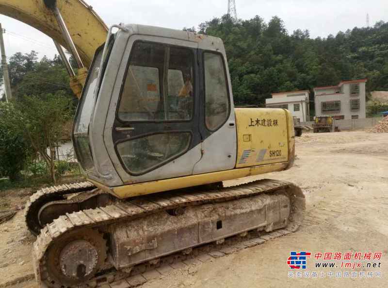 广东出售转让二手12800小时2003年住友SH120A2挖掘机