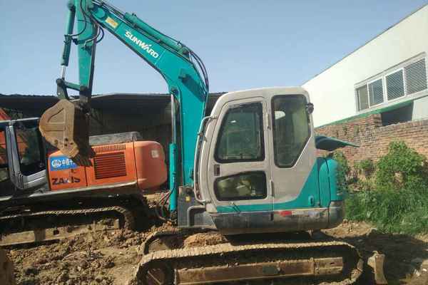 陕西出售转让二手5300小时2011年山河智能SWE70N9挖掘机
