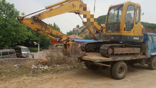河南出售转让二手8000小时2012年山重建机JCM906D挖掘机