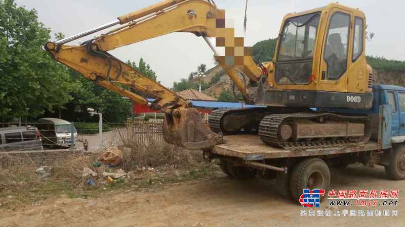 河南出售转让二手8000小时2012年山重建机JCM906D挖掘机