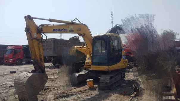 吉林出售转让二手10000小时2007年小松PC60挖掘机