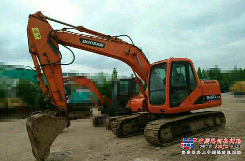 天津出售转让二手7500小时2010年斗山DH150挖掘机