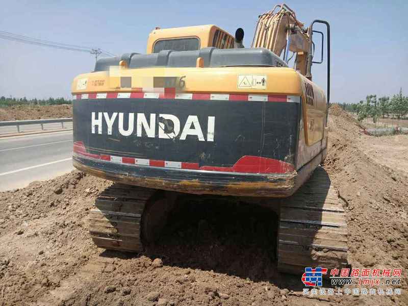 山东出售转让二手5000小时2012年现代R150LC挖掘机