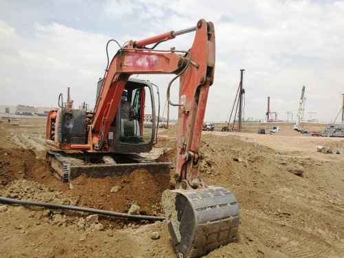 内蒙古出售转让二手8600小时2010年日立ZX60挖掘机