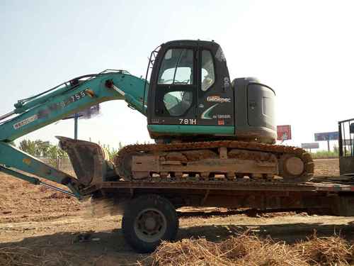 河北出售转让二手1400小时2008年神钢SK135SR挖掘机
