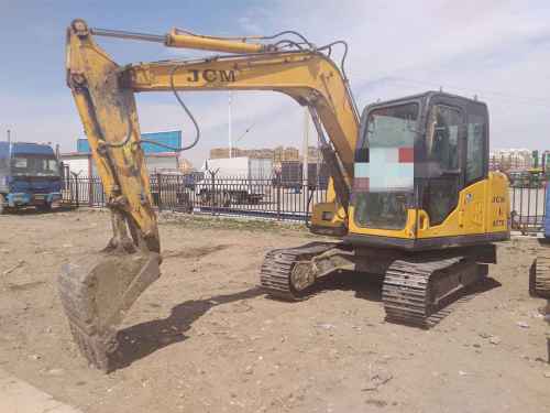 内蒙古出售转让二手6000小时2013年山重建机JCM907D挖掘机