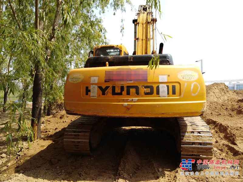 山西出售转让二手17500小时2004年现代R260LC挖掘机
