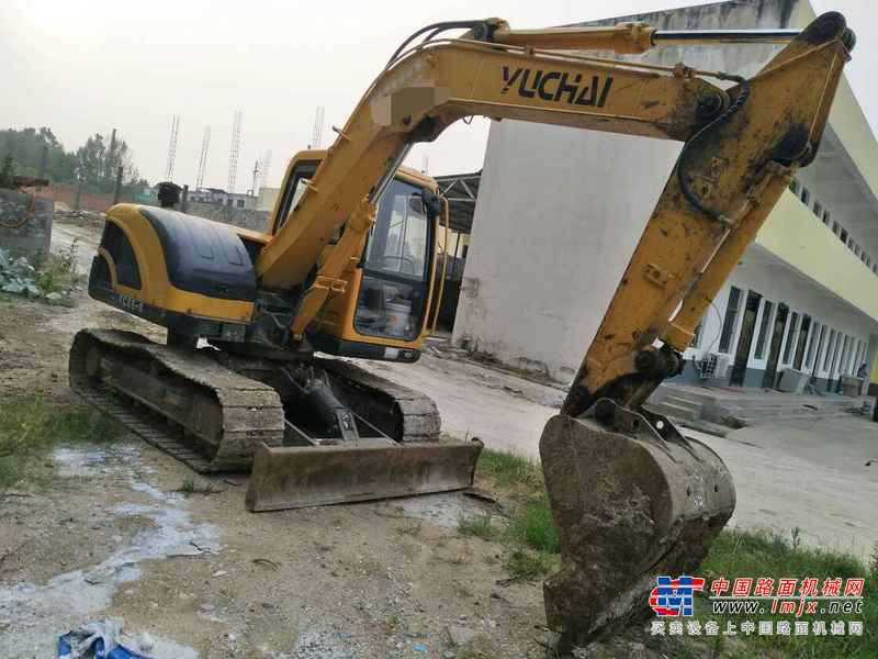 河南出售转让二手7500小时2012年玉柴YC85挖掘机