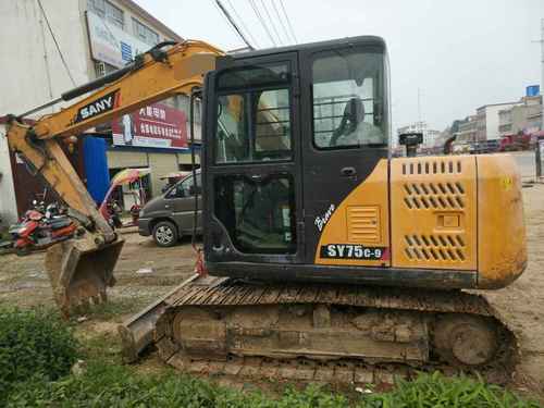 河南出售转让二手3100小时2013年三一重工SY75C挖掘机