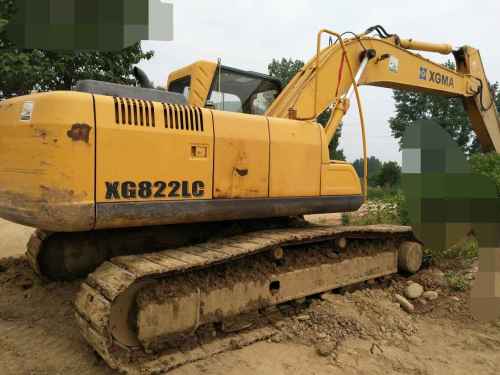 河南出售转让二手7000小时2010年厦工XG822LC挖掘机