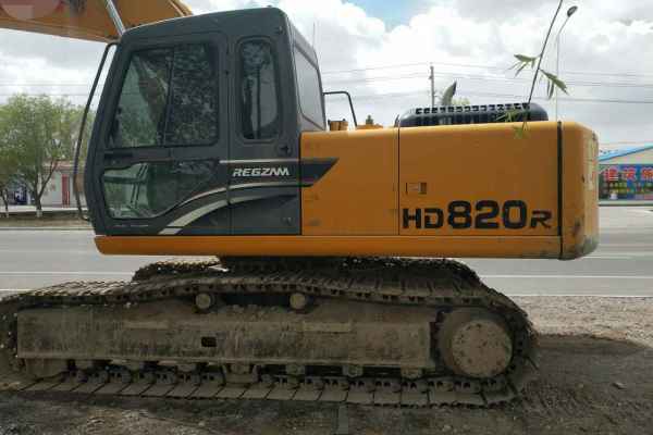 甘肃出售转让二手6000小时2012年加藤HD820挖掘机