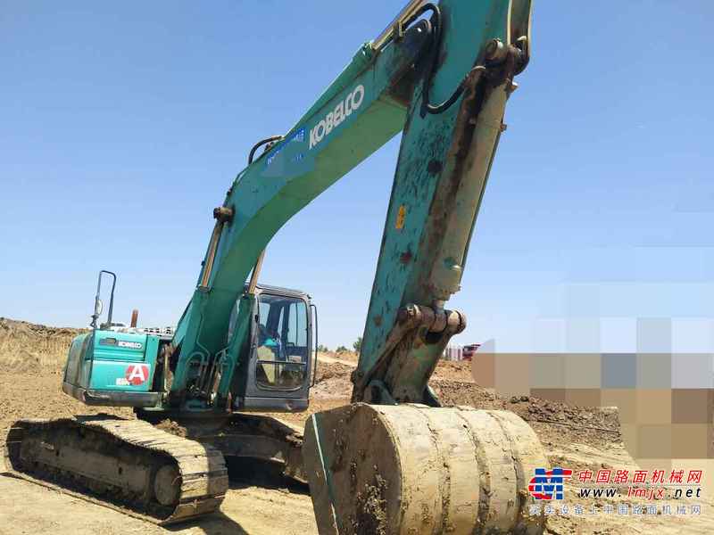 河南出售转让二手3500小时2010年神钢SK250挖掘机