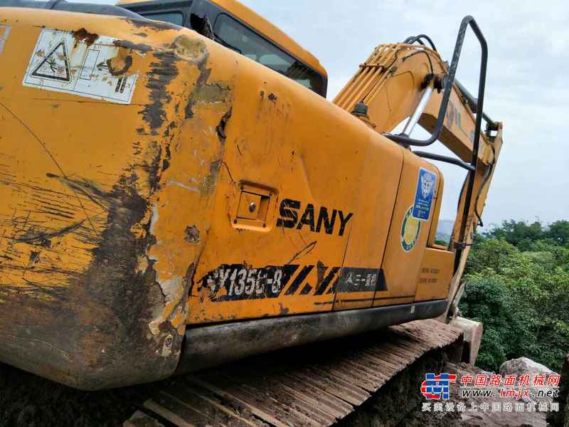 重庆出售转让二手7000小时2009年三一重工SY135C挖掘机