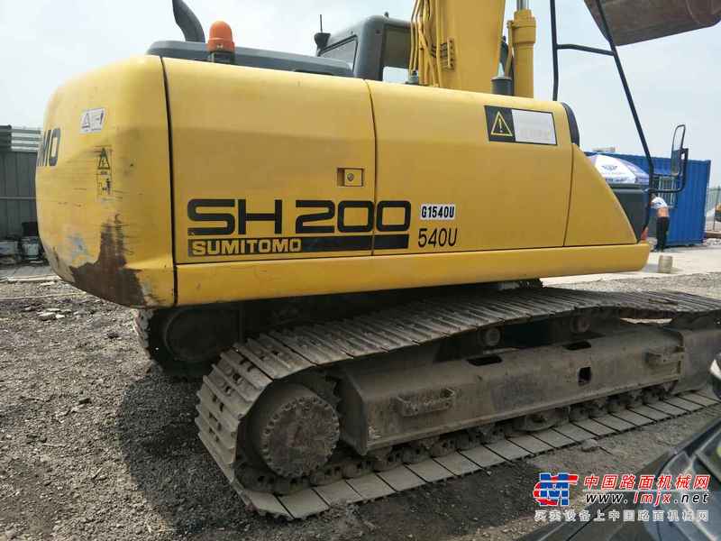 河北出售转让二手3700小时2010年住友SH200挖掘机