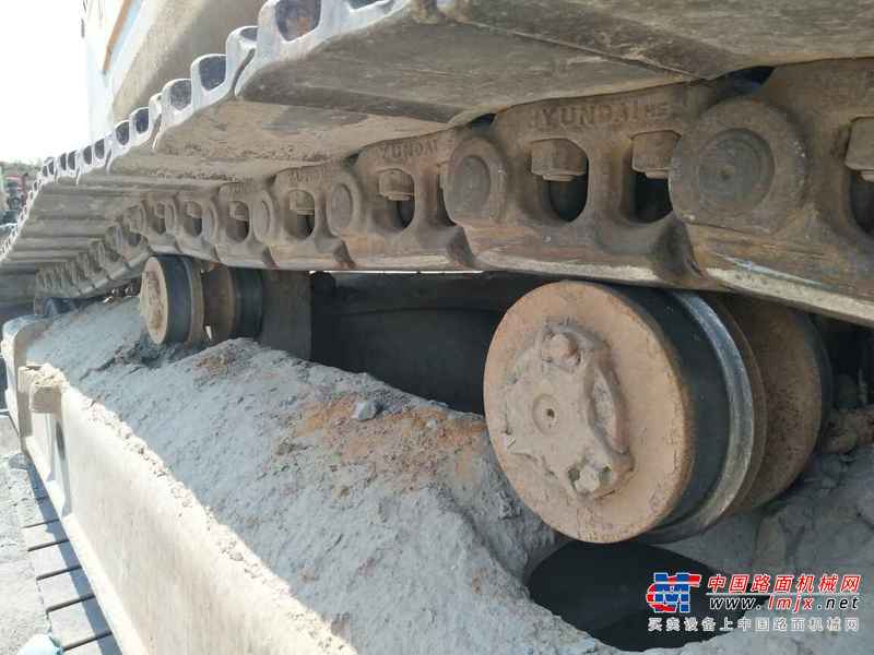 河北出售转让二手13000小时2012年现代R385LC挖掘机