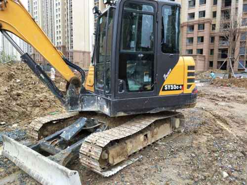 江西出售转让二手5000小时2015年三一重工SY55C挖掘机