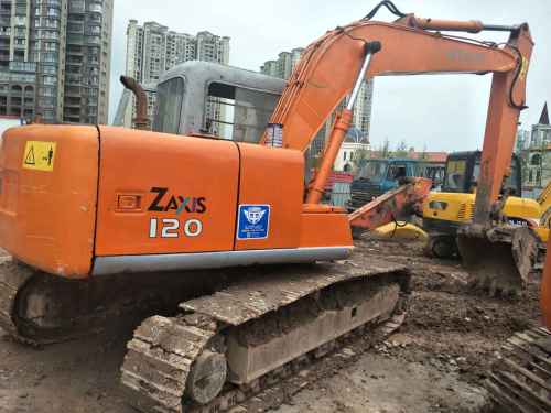 四川出售转让二手13526小时2005年日立EX120挖掘机