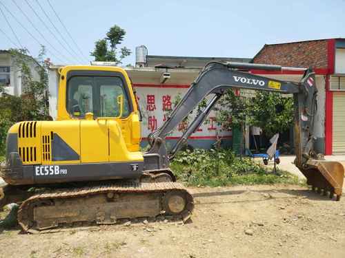 河南出售转让二手5000小时2011年沃尔沃EC55BPRO挖掘机