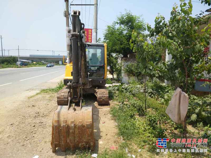 河南出售转让二手5000小时2011年沃尔沃EC55BPRO挖掘机