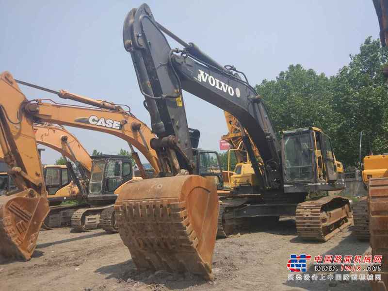 山东出售转让二手5600小时2013年沃尔沃EC380DL挖掘机