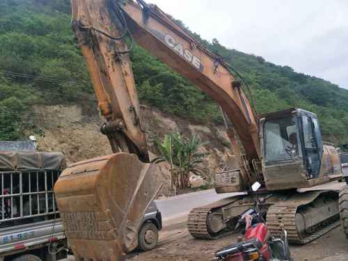 云南出售转让二手10253小时2010年凯斯CX210C挖掘机