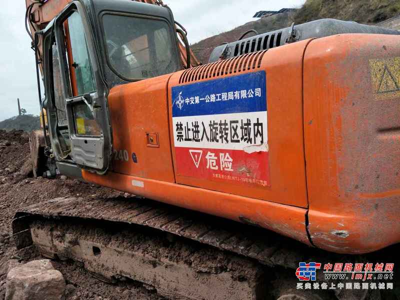 云南出售转让二手11234小时2007年日立EX230挖掘机