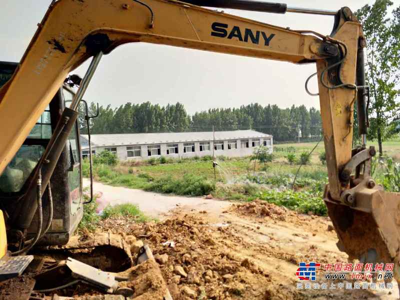 河南出售转让二手7000小时2012年三一重工SY75C挖掘机