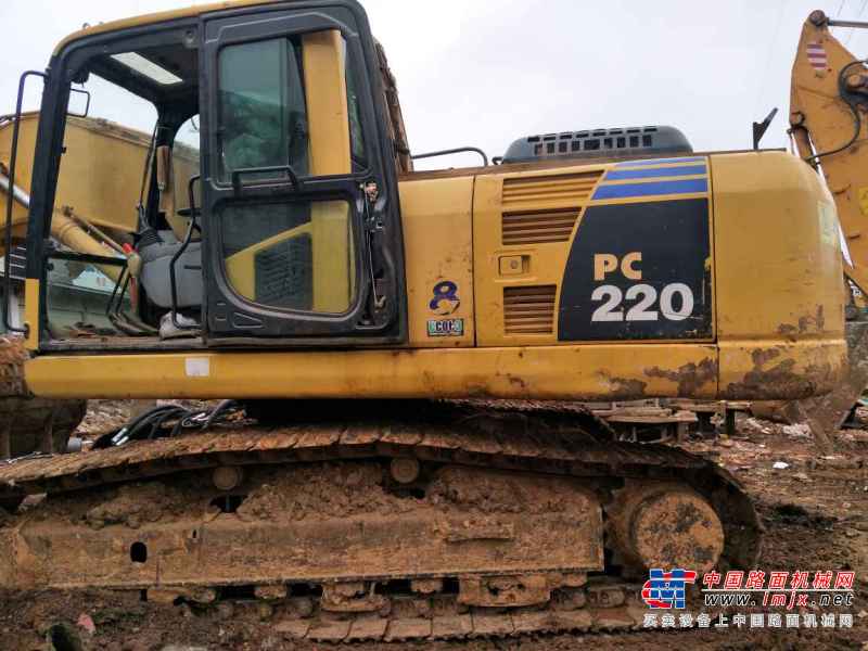 云南出售转让二手8654小时2008年小松PC220挖掘机