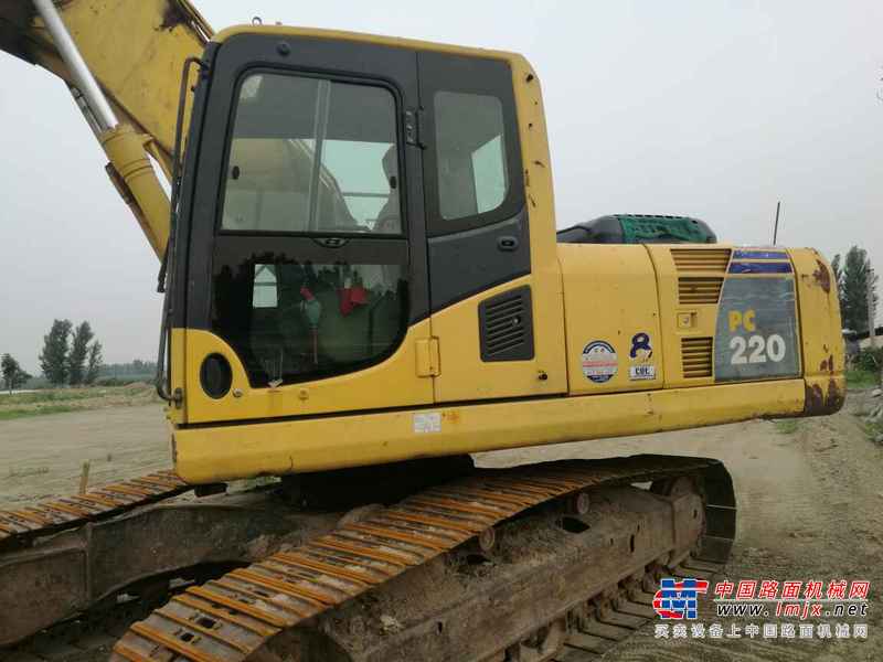 山东出售转让二手9575小时2010年小松PC220挖掘机