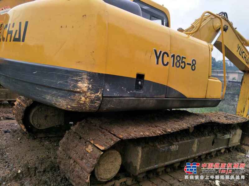 贵州出售转让二手8600小时2010年玉柴YC135挖掘机